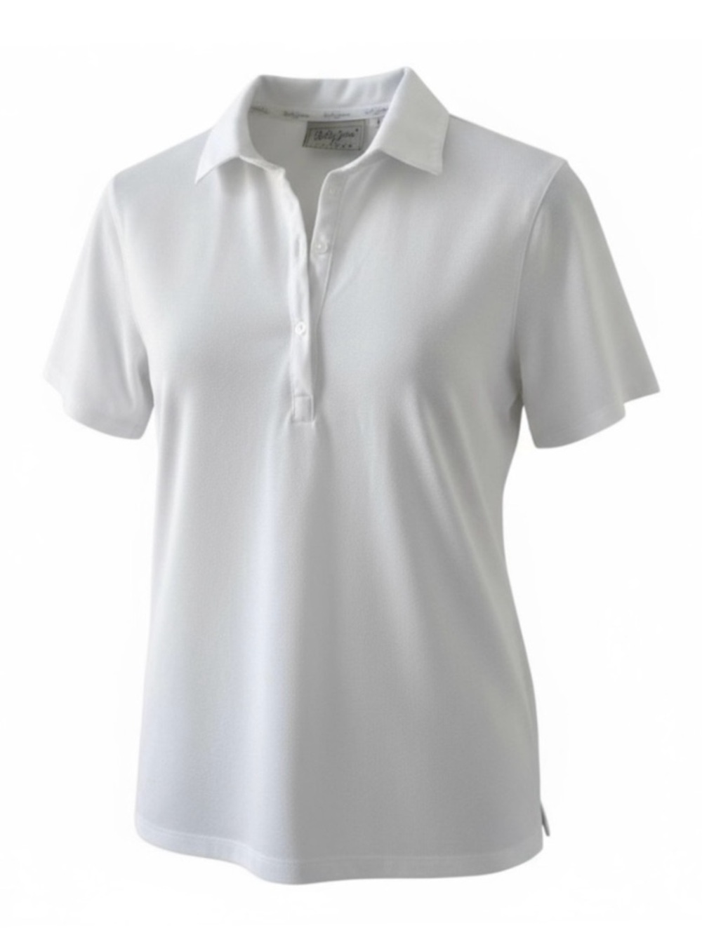 Bobby Jones White Short Sleeve Cotton Polo Shirt Size Small